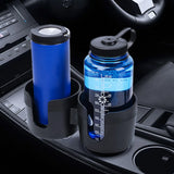 Car Cup Holder Expander Adapter, 2 in 1 Multifunctional Adjustable Base Cup Holder