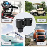 Car Cup Holder Expander Adapter, 2 in 1 Multifunctional Adjustable Base Cup Holder - 45-Degree Angle