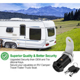 5 Pack Cabinet Locks With Keys, Keyed Alike RV Storage Door Camper Toolbox Cam Locks, 1 in