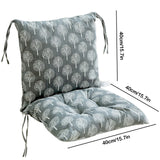 High Back Chair Cushion, Rainproof All Weather Indoor Outdoor Porch Swing Rocking Chair Replacement Seat Pad, 15.7 x 15.7 x 15.7 in