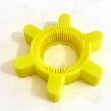 Easy Twist Bottle Cap Opener, Ergonomic Plastic Lid Remover for Seniors Weak Hands and Arthritis, Yellow - 45-Degree Angle