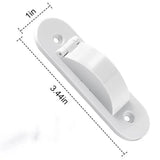 4 Pack White Wall Switch Guards, Childproof Light Switch Plate Covers for Lights and Circuits, Screws Excluded
