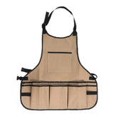 Garden Work Apron With 14 Pockets for Men and Women, Tool Apron for Gardeners Barbers and Bartenders