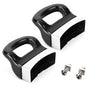 2 Pcs Replacement Handles for Pots and Pans, Detachable 1 Hole Short Side Cookware Handles