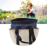 Gardening Bucket Tool Organizer, 600D Oxford Garden Tool Storage Bag With Pockets