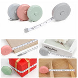 6 Pack Soft Measuring Tape, Retractable Tailor Ruler With Push Button for Sewing Body Fabric Cloth Knitting, 60 in, 1.5 m