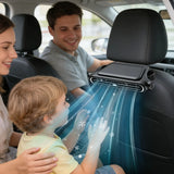 Car Seat Headrest Fan, 3 Speed USB Powered Backseat Cooler and Quiet Auto Air Circulator for SUV Truck RV