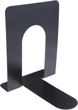Bookends - Metal - Iron bookshelves - To be used for supporting books and organizing your desk - 13 × 15 × 16.5 cm - Black