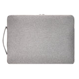 Laptop Case - Suitable for 13/14/15.6 inches - Zippered Laptop Case - Laptop Sleeve - Waterproof Oxford Cloth - Scratch and Wear Resistant, Easy to Carry - Gray - Low Angle