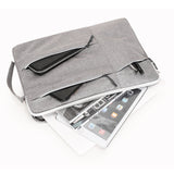 Laptop Case - Suitable for 13/14/15.6 inches - Zippered Laptop Case - Laptop Sleeve - Waterproof Oxford Cloth - Scratch and Wear Resistant, Easy to Carry - Gray - Extra Image