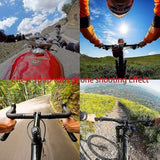 Universal Mobile Phone Clamp Compatible with Action Camera Pov Gopro Samsung Iphone Holder & Tripod null none-WELLNGS - Front View