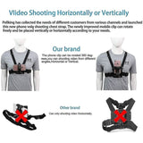 Universal Mobile Phone Clamp Compatible with Action Camera Pov Gopro Samsung Iphone Holder & Tripod null none-WELLNGS - Top-Down View