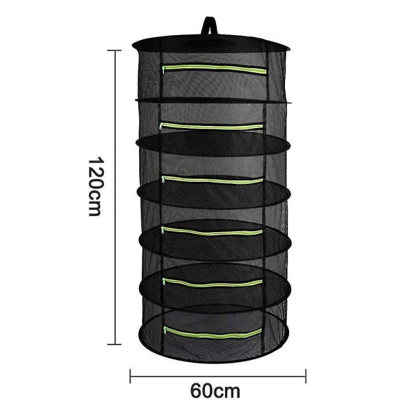 Drying Net, Foldable Mesh Hydroponic Drying Rack Drying Net for Herbs