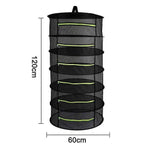 Drying Net, Foldable Mesh Hydroponic Drying Rack Drying Net for Herbs