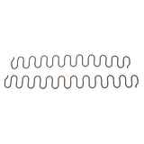 Replacement Sofa Chair Springs Spring with Clips 65cm - Top-Down View