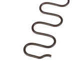 Replacement Sofa Chair Springs Spring with Clips 65cm - Close-Up Angle