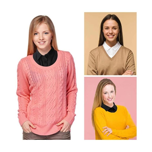 pcs Women's Collar Insert, Fake Collar Detachable Collar