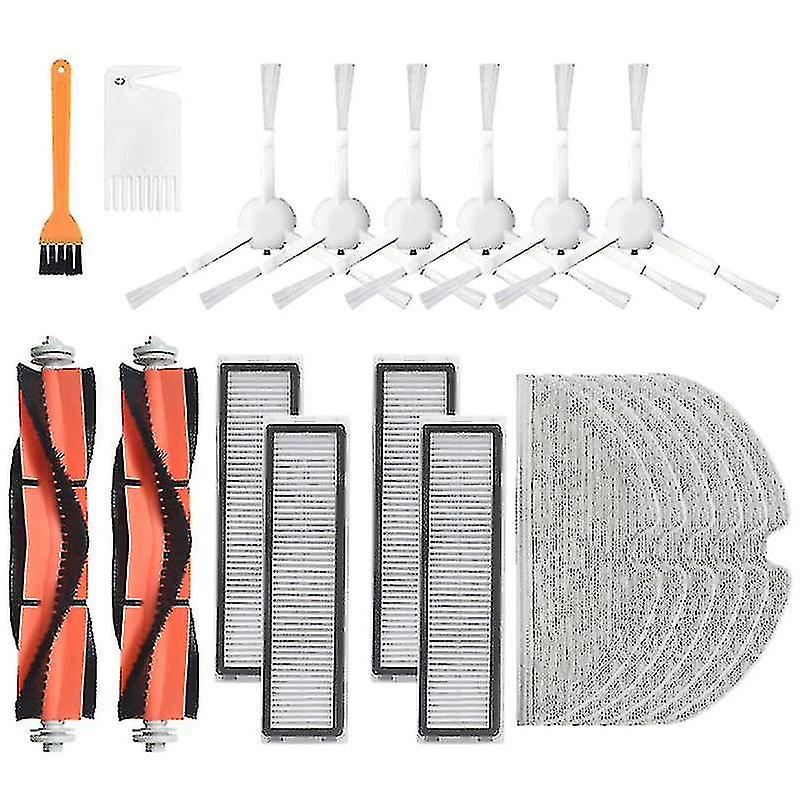 20pcs spare parts for Xiaomi Dreame D9 Robot Vacuum Cleaner Accessories Brushes Filters Spare