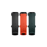 Sports Package Xiaomi Mi Smart Band 5 (Black, Orange and Green) - Front View