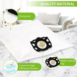 10 vacuum cleaner bags for Kärcher vacuum cleaners, compatible with wd4 wd5 wd6 mv4 mv5 mv6