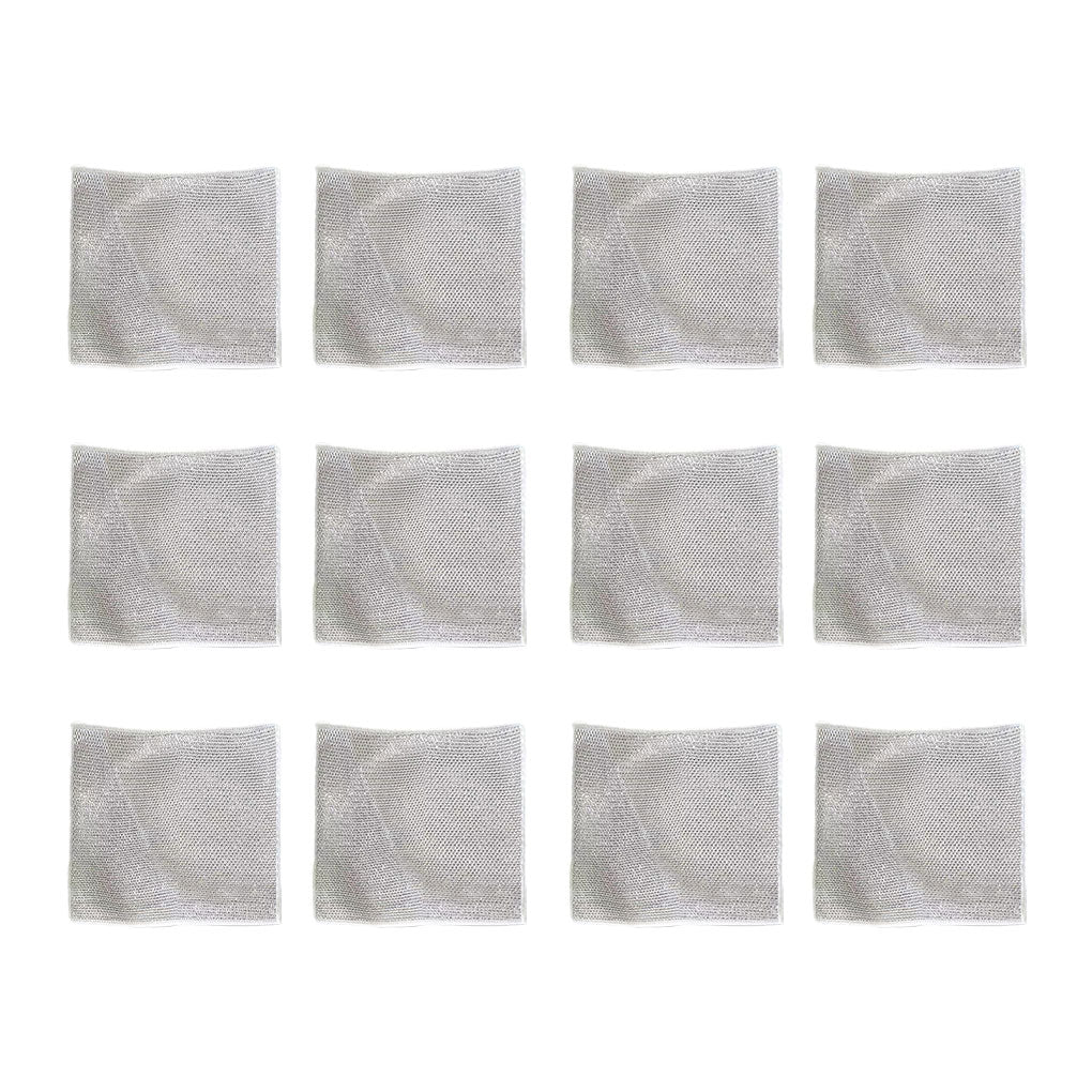 15-pack comfortable and effective wire dishcloths