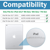 ProCase iPad 10.2 Case iPad 9th generation, Hard Shell Blue