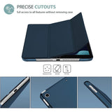 ProCase iPad 10.2 Case iPad 9th generation, Hard Shell Blue - Side View