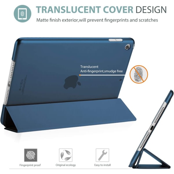 ProCase iPad 10.2 Case iPad 9th generation, Hard Shell Blue