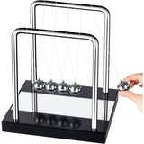 Newton's pendulum, large Newton's cradle 18 cm pendulum Newton's balls Newton's swing Science game Office desk decoration