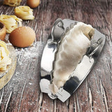 Large Empanada Machine, 6 Inch Stainless Steel Empanada Press, Pastry, Pocket Pie null none_max - Front View