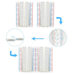 Breadboard/Mini Breadboard/Experiment Board 400 holes long