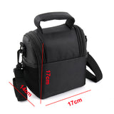 Soft Padded Camera Bag/Case Medium Size for Nikon, Canon, Sony, Pentax, Olympus Panasonic, Samsung and Many More - Front View