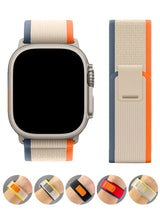 Trail strap for Apple Watch Ultra 2 band 49mm 44mm 45mm 40mm 41mm 38mm 42mm 45 44mm bracelet iWatch series 8 9 7 6 5 3 see Orange Beige Orange Beige 42 44 45 49mm