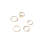 Fashion women's ring open ring led ring little finger ring set Amazon ZCR015