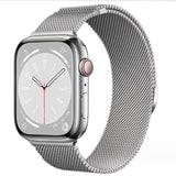 Compatible with Apple Watch bracelet 44/40/45mm 49mm 41mm 38mm 42mm Wristband iwatch Series 9 3 6 5 SE 7 8 Ultra 2 starlight - silver silver 42mm/44mm/45mm/49mm