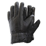 Soft Sheepskin Gloves in Genuine Leather for Men L/XL Black L/XL SQBB