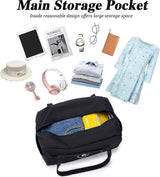Cabin Bag 40x20x25 cm for Ryanair Approved Size Foldable Travel Bag Duffel Bag Under Seat Luggage Holder-Xin - Side View