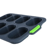 Mini baguette baking tray, bread crisping tray, non-stick perforated