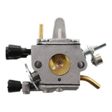 Carburetor with fuel filter fuel hose air filter compatible with Stihl FS120 FS200 FS250 FS300 FS350 FS400 FS450 FS480