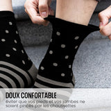 Men's 5 Finger Socks with Split Toe Socks, Sports Five Finger Socks for Men - Side View