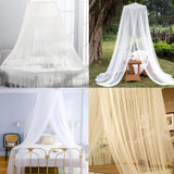 Bed canopy, bed canopy, single/double bed mosquito net, bed canopy adult/girl/baby/child mosquito net - Front View