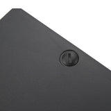 Tesla Model 3 Rear Bumper Towbar Cover 1135412 00 - Replacement Towbar Hole Cover (2017-2020) - Side View
