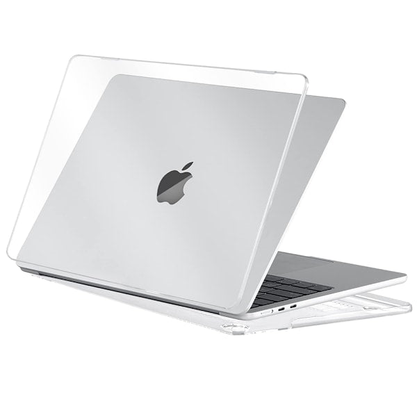 Case compatible with NEW MacBook Air 13.6 inch M2 A2681, 2022 release, ultra-thin smooth hard shell protective case, crystal clear