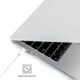 Case compatible with NEW MacBook Air 13.6 inch M2 A2681, 2022 release, ultra-thin smooth hard shell protective case, crystal clear