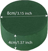 Oasis Floral Foam Block, Wet and Dry Foam for Artificial Flower Arrangements, Wedding Accessories - Close-Up Angle