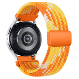 20mm Braided Sololoop for Garmin Vivoactive 5/3/3 Music Band Wristband for Garmin VivoMove3/Trend/Sport Venu SQ/SQ2/2plus Strap Rainbow Rainbow 20mm - Rear View