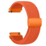 20mm Braided Sololoop for Garmin Vivoactive 5/3/3 Music Band Wristband for Garmin VivoMove3/Trend/Sport Venu SQ/SQ2/2plus Strap Rainbow Rainbow 20mm - Close-Up Angle