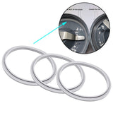 10-Pack Silicone O-Ring Seals for Nutribullet 600 Pro 900 Series Gray 85g - Front View