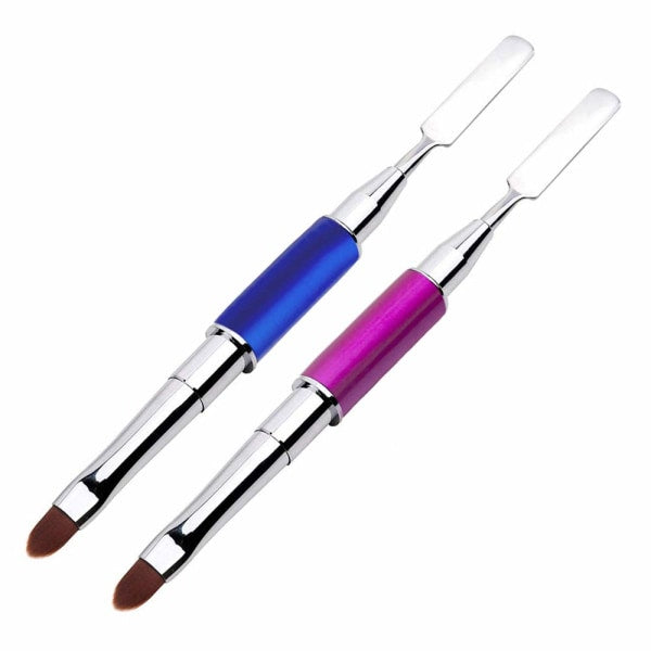 2pcs Polygel Brush and Picker with Double Ends, 2 in 1 Design Polygel_max