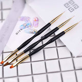 2pcs Polygel Brush and Picker with Double Ends, 2 in 1 Design Polygel_max